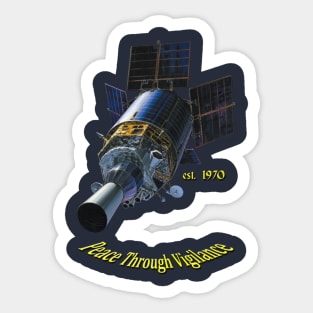 DSP Satellite Sticker